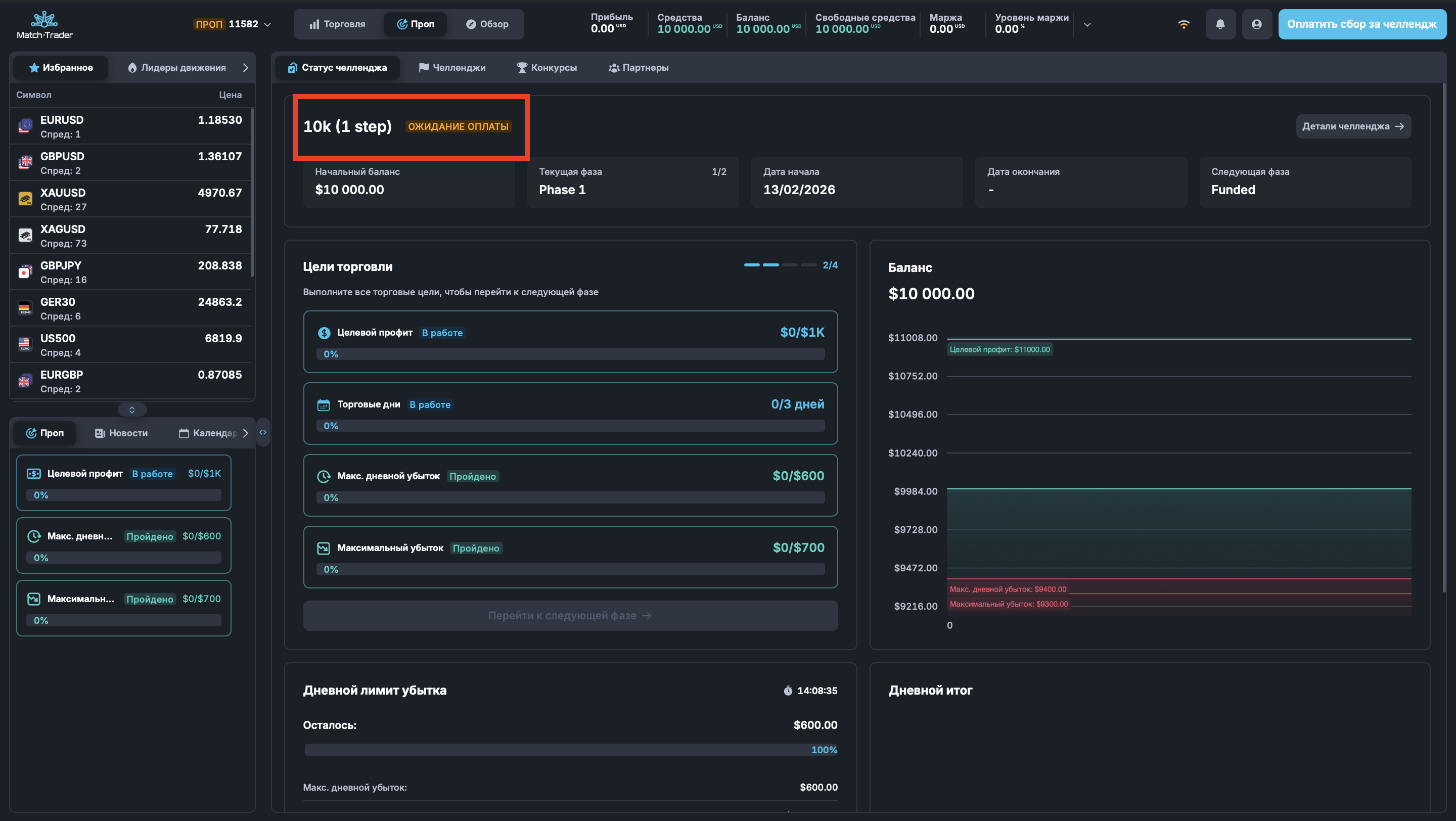 Шаг 7. Активный челлендж