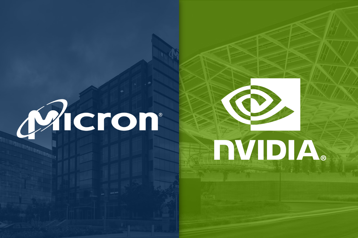 Nvidia Micron Technology stock price correction tech sector decline trading screens charts Richmond Fed index