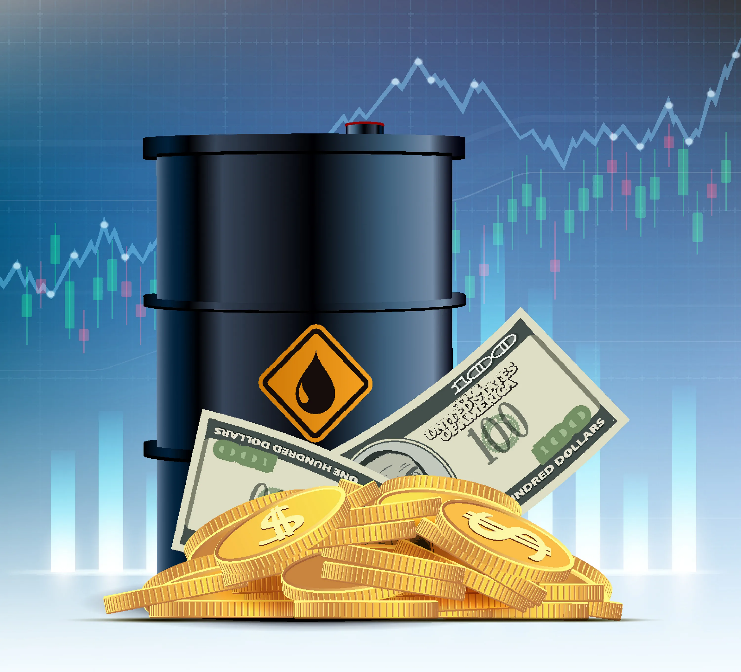 Oil refinery flame brent crude price surge chart natural gas gas price spike bitcoin crypto fall